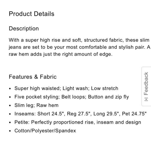 Express Slim Super High Rise Raw Hem Crop Jeans Excellent Size 8 - Picture 7 of 10